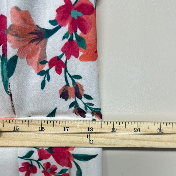 Calvin Klein Red and Pink Sleeveless Maxi Dress - Picture 7 of 15